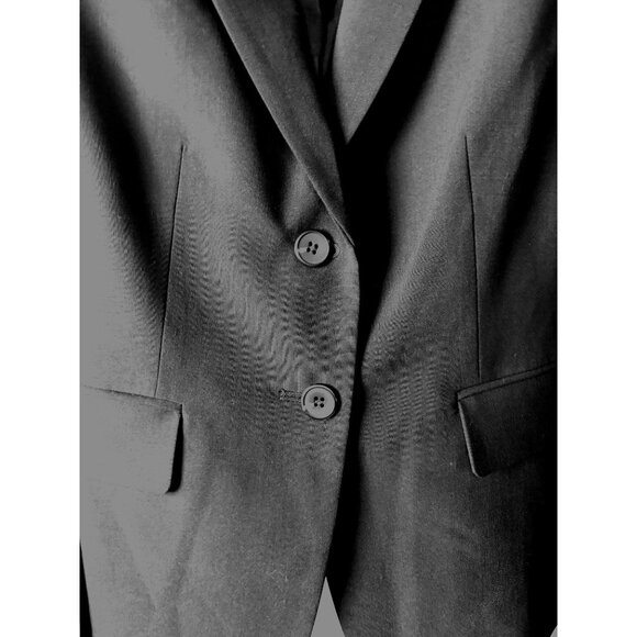 Theory Carissa Black Classic Suit – Tailored Slim Fit Size 2 New With Tags - Picture 9 of 12